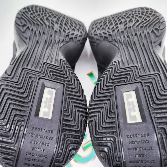 LeBron Soldier 14 Men's Triple Black High Top Basketball Shoe Sneaker - Picture 11 of 11